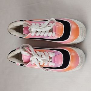 Delia's Pastel Pink and Orange platform shoes
